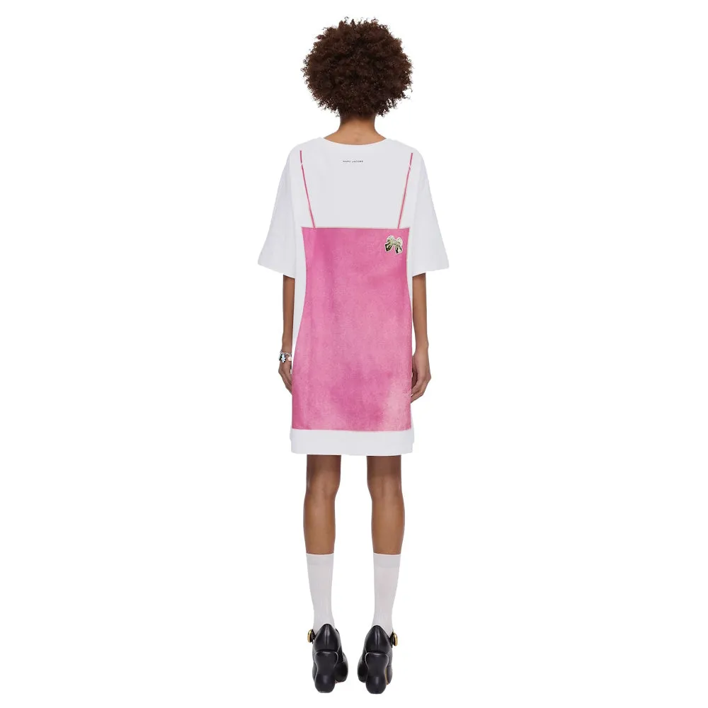 THE TROMPE L'OEIL T-SHIRT DRESS