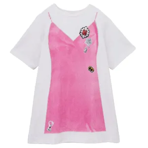 THE TROMPE L'OEIL T-SHIRT DRESS