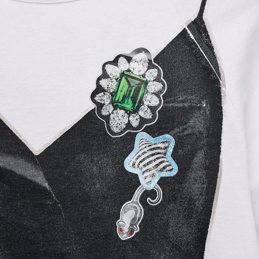 THE TROMPE L'OEIL T-SHIRT DRESS