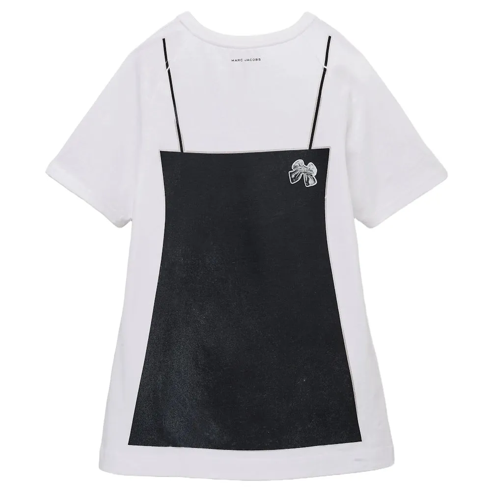 THE TROMPE L'OEIL T-SHIRT DRESS