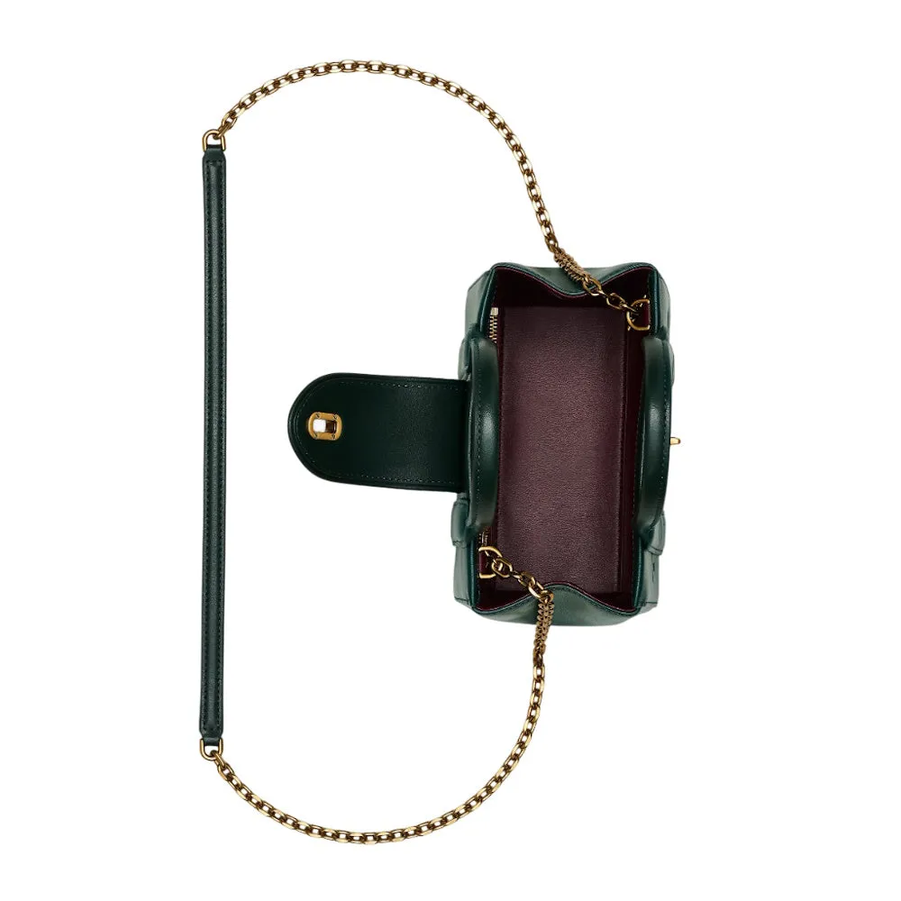 THE TURNLOCK CROSSBODY TOTE BAG