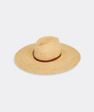 Vineyard Vines Women's Raffia Sun Hat - Natural