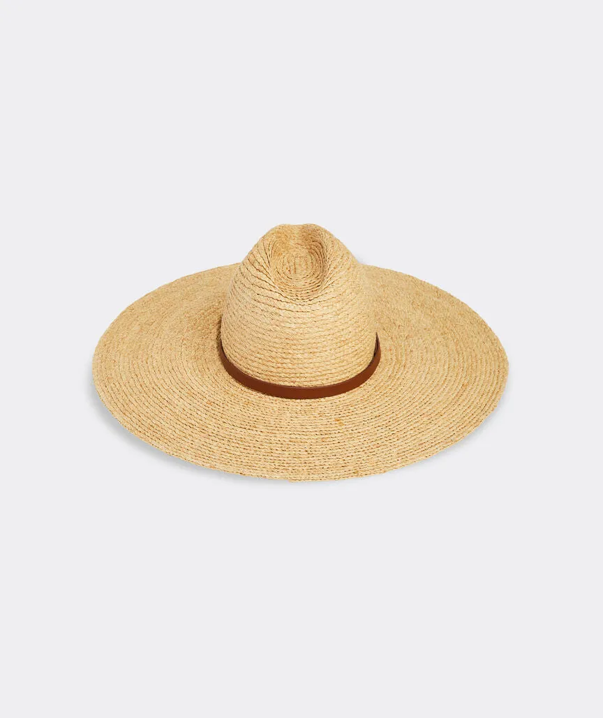 Vineyard Vines Women's Raffia Sun Hat - Natural